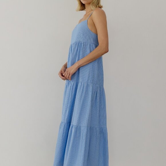 THE ASPEN BLUE DRESS - Picture 3 of 7